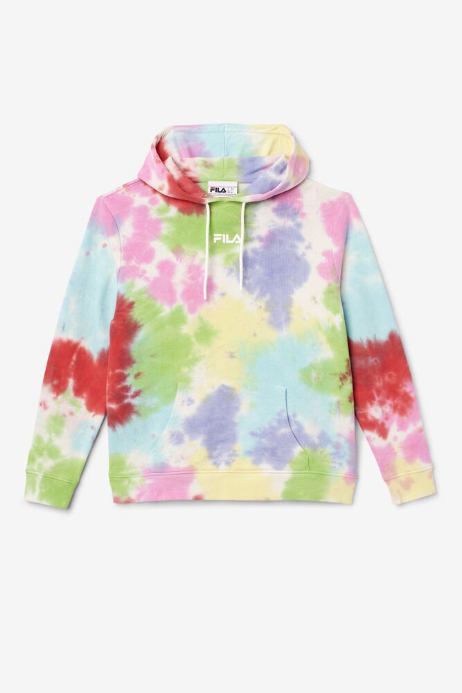 Fila Hoodie Damske Aerolynn Tie Dye Viacfarebný - PHUZM7408